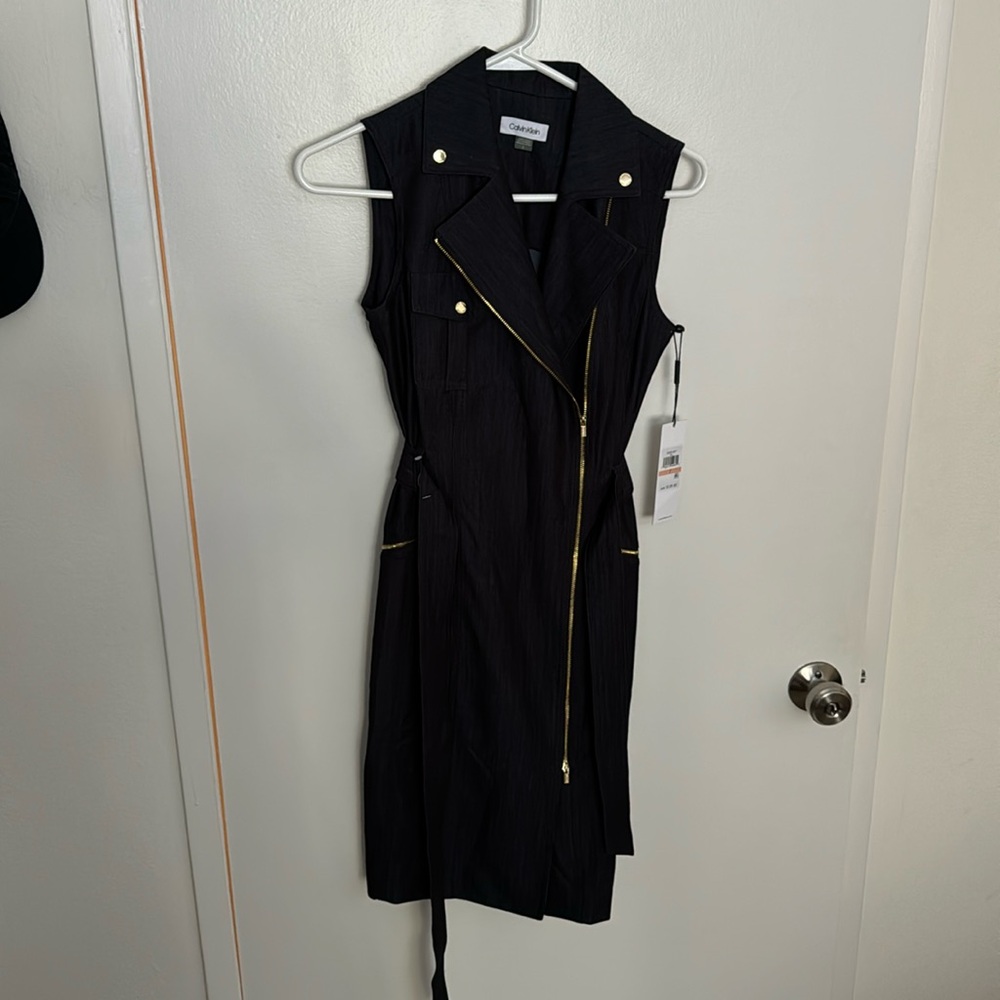 Calvin Klein soft denim dress